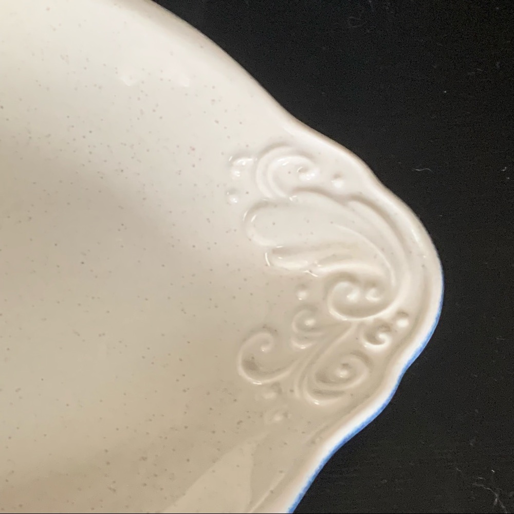 Pfaltzgraff Weir In Your Kitchen Chicory 12” Oval Serving Platter - Picture 5 of 12